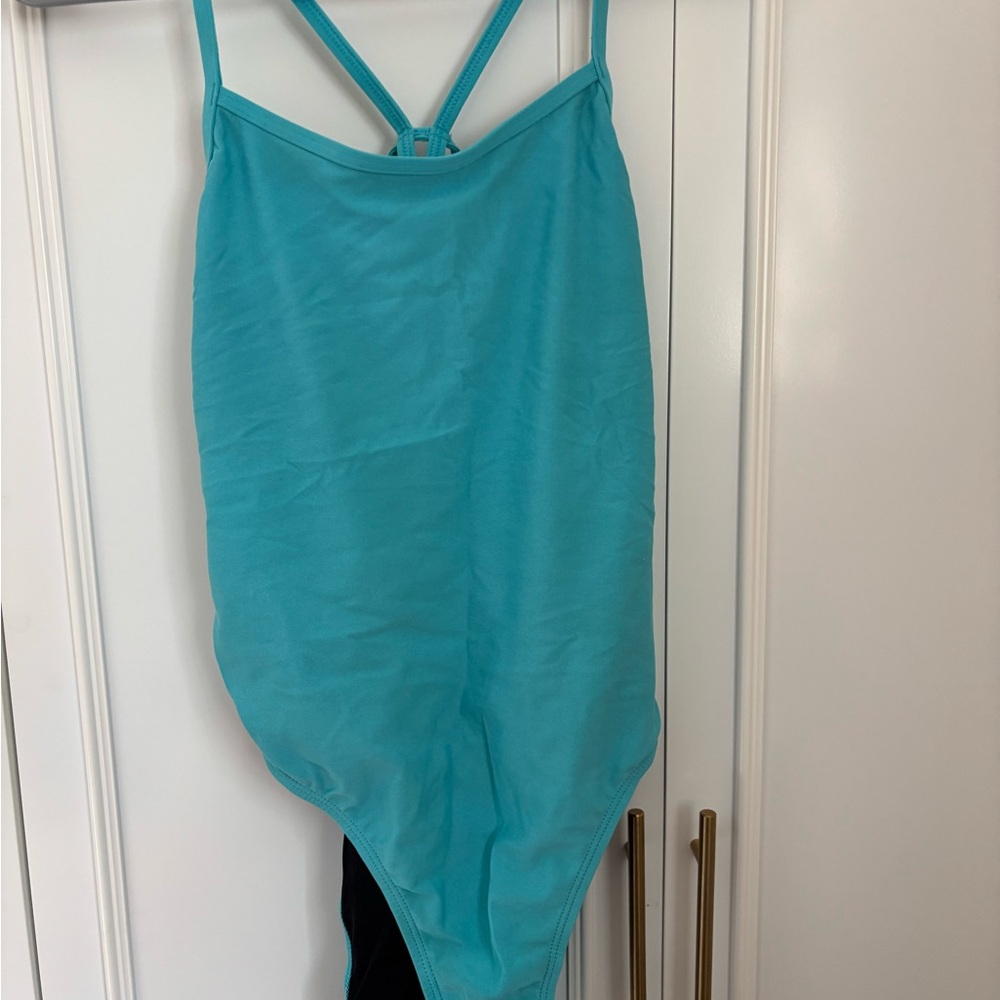 Jolyn Clothing Aqua One Piece Swimsuit